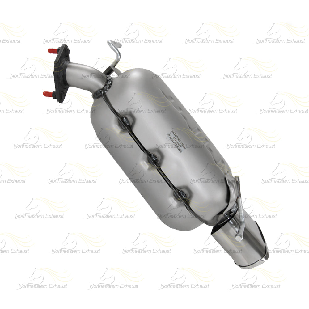 2008-2012 Mazda CX-9 3.7L Exhaust Y Pipe with Pair of Mufflers Kit | Stainless Steel