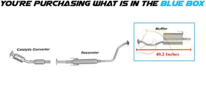 2014-2018 Nissan Versa Note 1.6L Exhaust Rear Muffler with Hangers | Stainless Steel