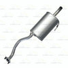 2014-2018 Nissan Versa Note 1.6L Exhaust Rear Muffler with Hangers | Stainless Steel