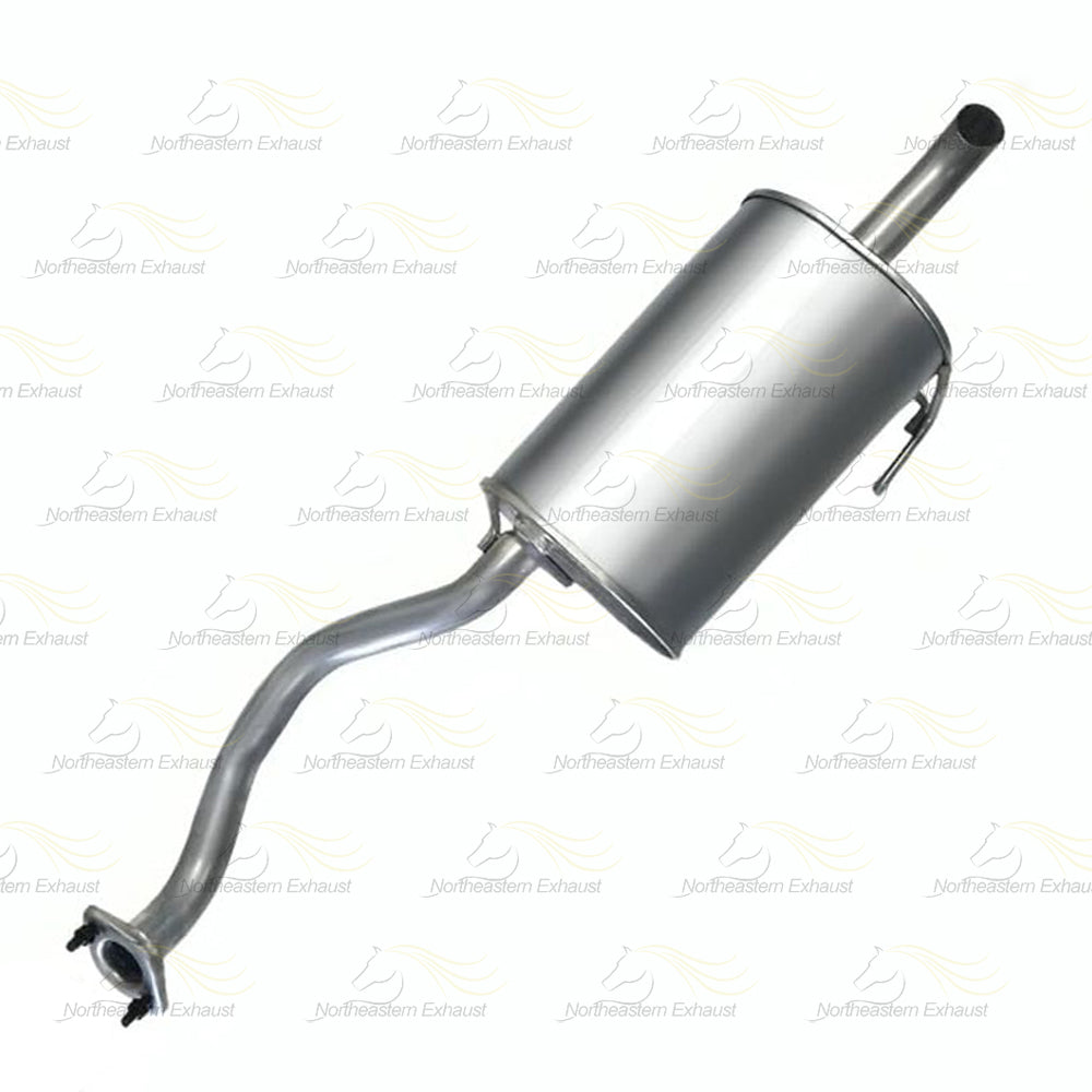 2014-2018 Nissan Versa Note 1.6L Exhaust Rear Muffler with Hangers | Stainless Steel