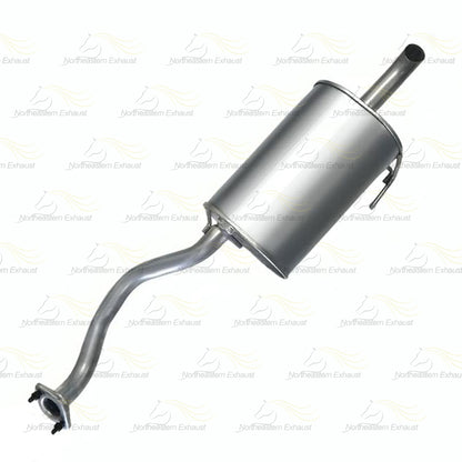 2014-2018 Nissan Versa Note 1.6L Exhaust Rear Muffler with Hangers | Stainless Steel