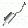 2014-2018 Nissan Versa Note 1.6L Exhaust Rear Muffler with Hangers | Stainless Steel