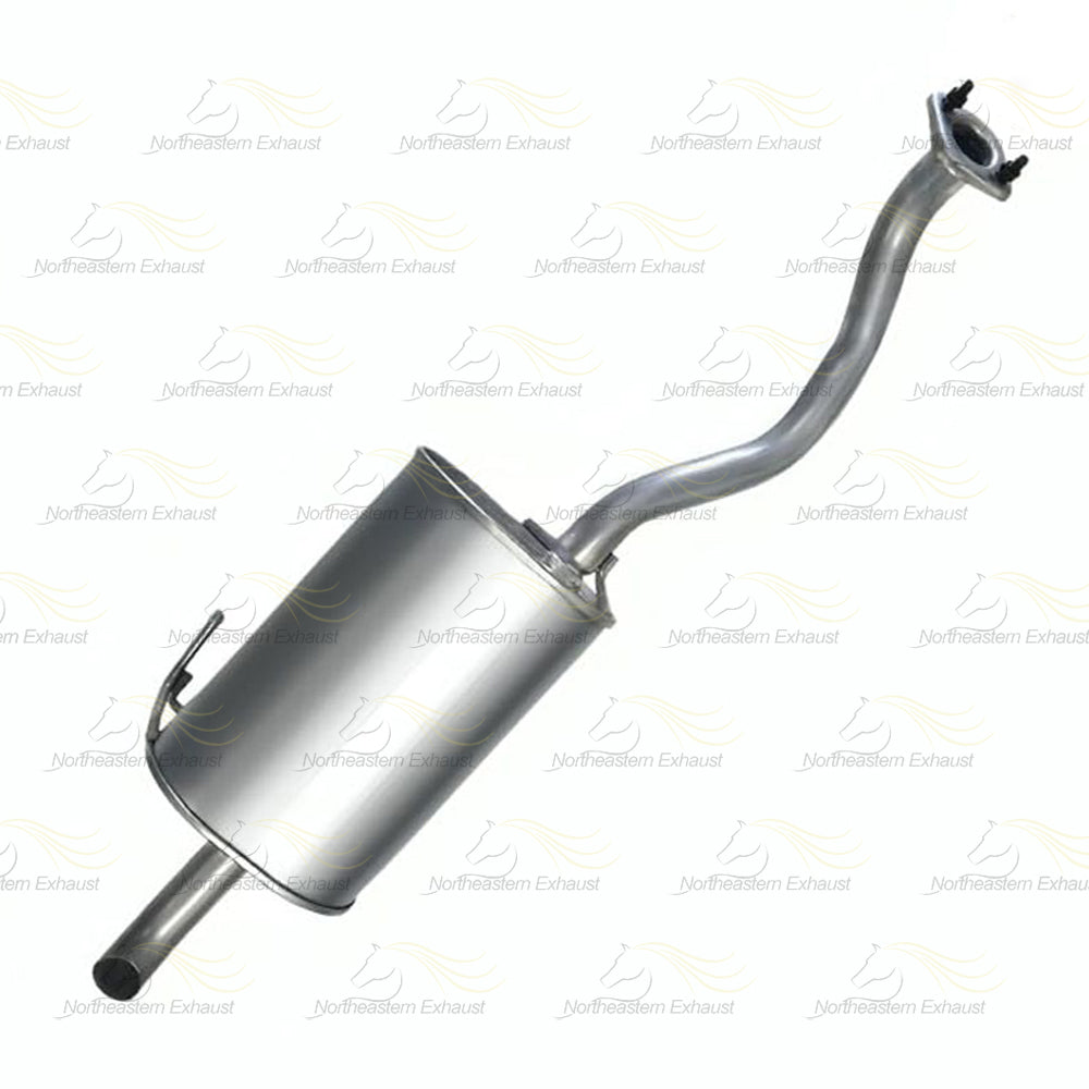 2014-2018 Nissan Versa Note 1.6L Exhaust Rear Muffler with Hangers | Stainless Steel