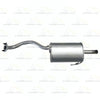 2014-2018 Nissan Versa Note 1.6L Exhaust Rear Muffler with Hangers | Stainless Steel