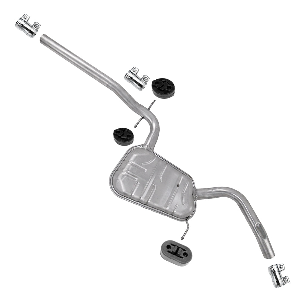 2011-2013 Volkswagen Jetta 2.5L Direct-Fit Exhaust Center Muffler Assembly
