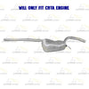 2011-2013 Volkswagen Jetta 2.5L Direct-Fit Exhaust Center Muffler Assembly