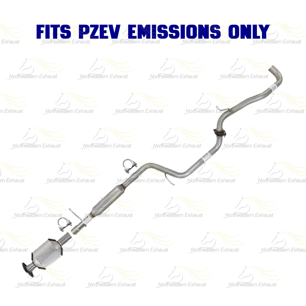 2010-2011 Mazda 3 2.0L Rear Catalytic w/ Exhaust Pipes Kit | Stainless Steel | PZEV EMISSION