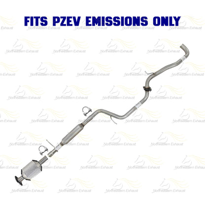 2010-2011 Mazda 3 2.0L Rear Catalytic w/ Exhaust Pipes Kit | Stainless Steel | PZEV EMISSION