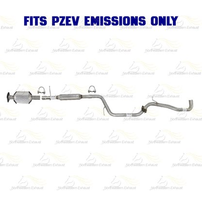 2010-2011 Mazda 3 2.0L Rear Catalytic w/ Exhaust Pipes Kit | Stainless Steel | PZEV EMISSION