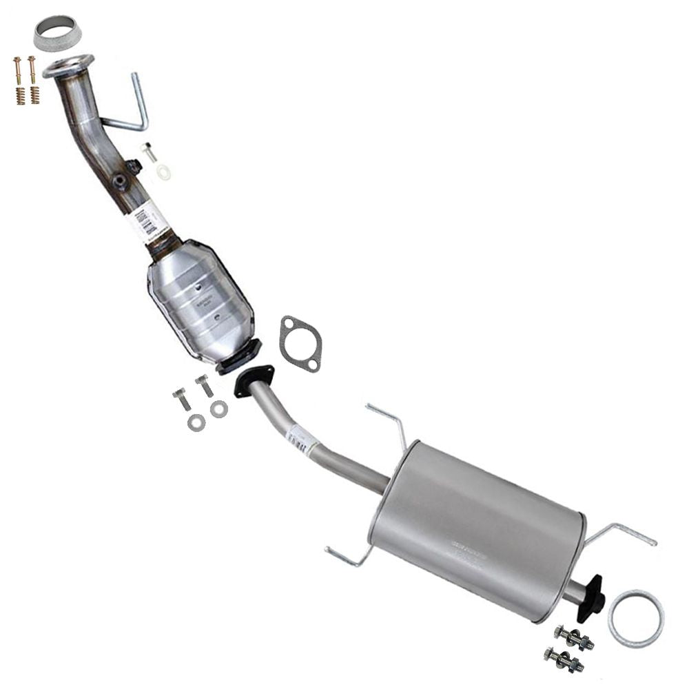 2015-2018 Chevy City Express 2.0L EPA Rear Catalytic w/ Muffler Exhaust Kit