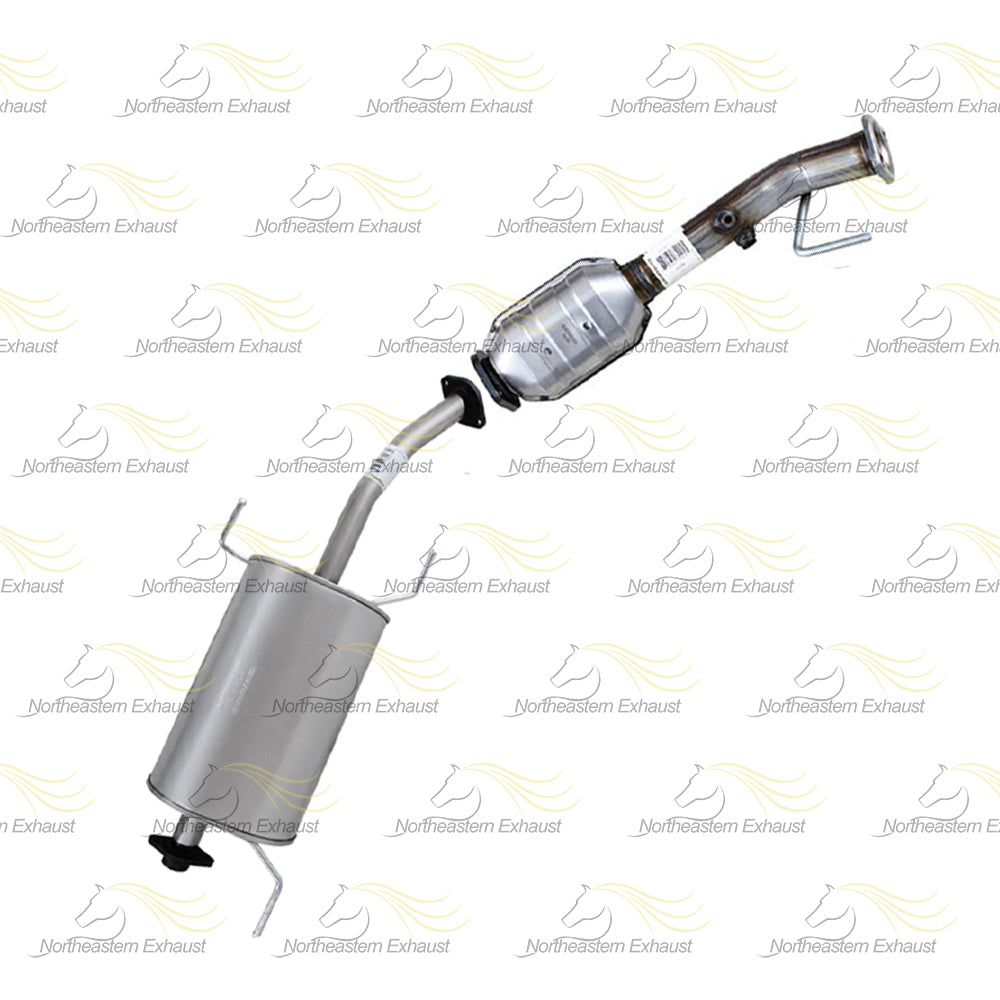 2015-2018 Chevy City Express 2.0L EPA Rear Catalytic w/ Muffler Exhaust Kit