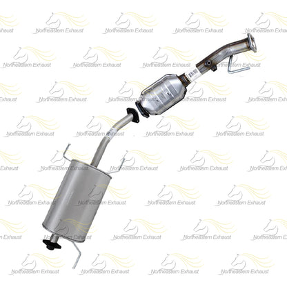 2013-2020 Nissan NV20 2.0L EPA Rear Catalytic w/ Muffler Exhaust Kit