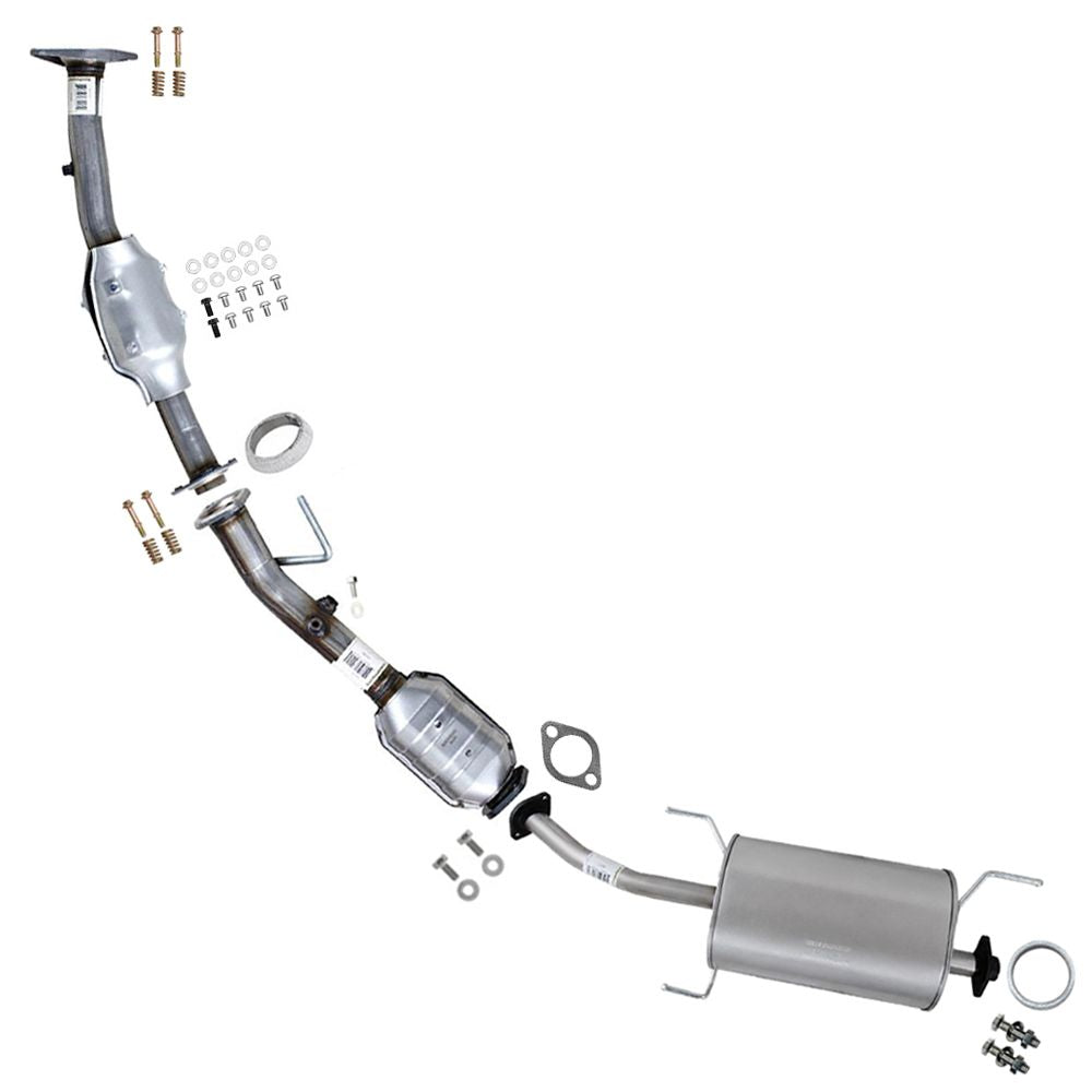 2013-2020 Nissan NV20 2.0L EPA Front & Rear Catalytic Muffler Kit