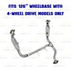 2009-2010 Ford F-150 4.6L Pair of Catalytic w/ Exhaust Pipe Kit | EPA Approved | Stainless Steel