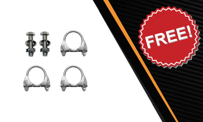 2009-2010 Ford F-150 4.6L Pair of Catalytic w/ Exhaust Pipe Kit | EPA Approved | Stainless Steel