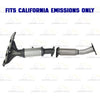 2007-2009 Ford Fusion 2.3L Manifold Converter w/ Front Pipe Exhaust Kit | EPA Approved