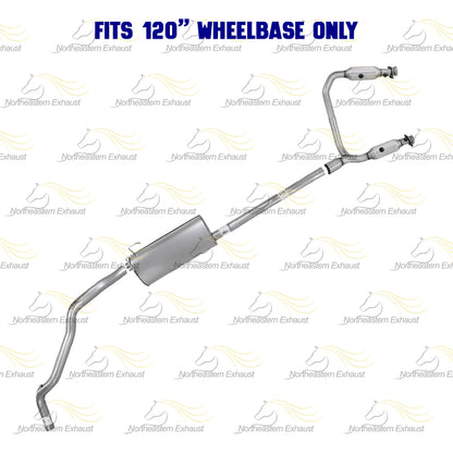 2011-2012 RAM 1500 3.2L EPA Approved Complete Exhaust Kit