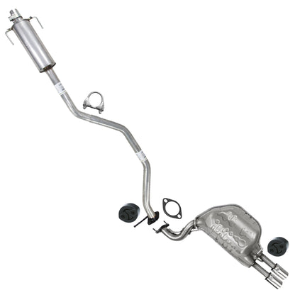 2009-2013 Mazda 6 2.5L Exhaust Resonator with Muffler Kit | Stainless Steel