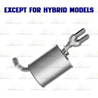 2010-2011 Mercury Milan 2.5L Front Pipe Exhaust System Kit | Stainless Steel