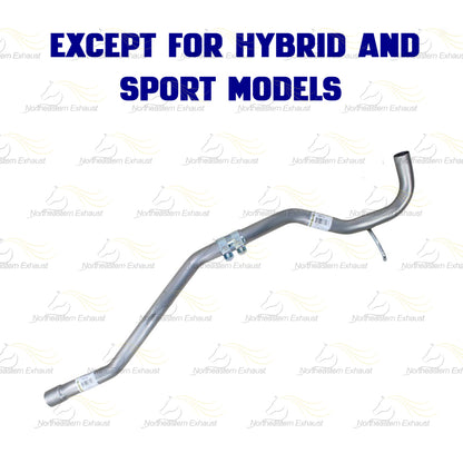 2010-2012 Ford Fusion 2.5L Front Pipe Exhaust System Kit | Stainless Steel
