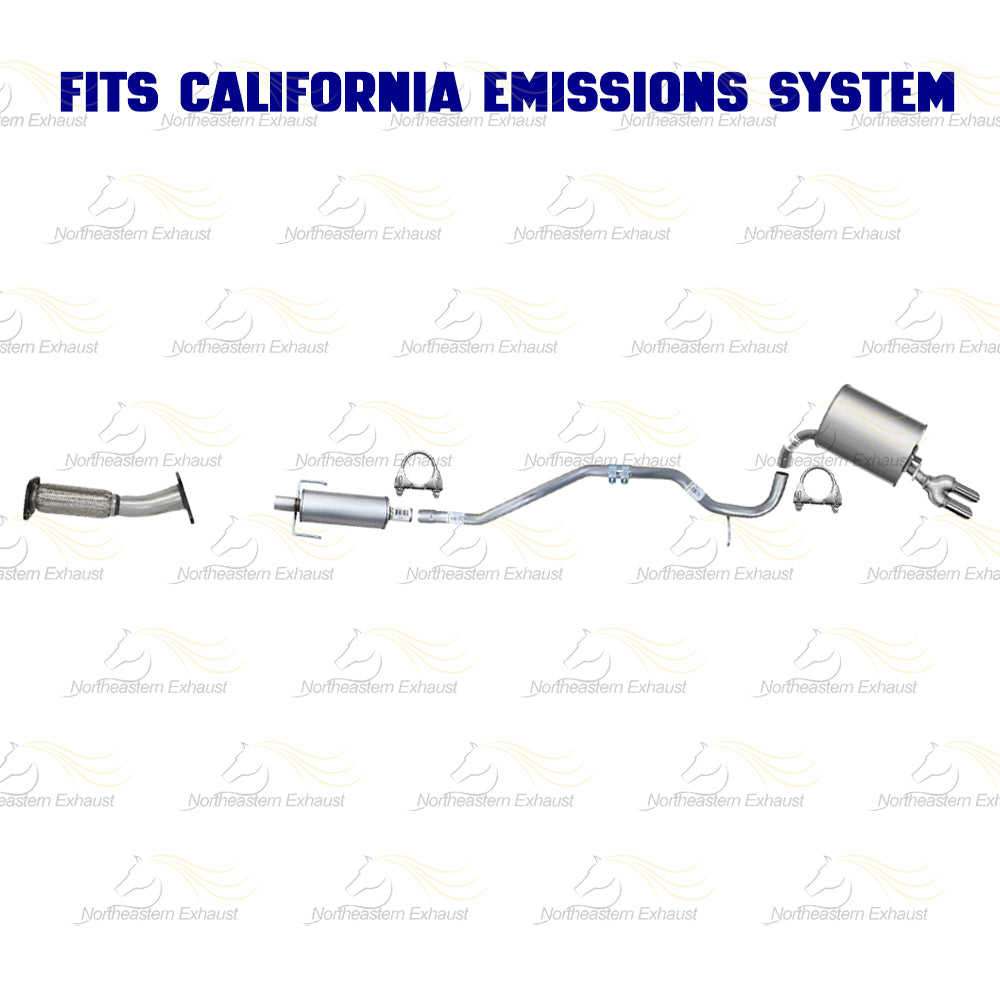 2007-2009 Ford Fusion & Mercury Milan 2.3L Front Pipe Exhaust System Kit | Stainless Steel