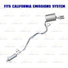 2007-2009 Ford Fusion 2.3L Manifold Converter & Exhaust Pipes w/ Muffler Kit | EPA Approved