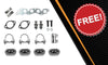 2007-2009 Ford Fusion 2.3L Manifold Converter & Exhaust Pipes w/ Muffler Kit | EPA Approved