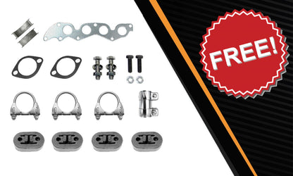 2007-2009 Ford Fusion 2.3L Manifold Converter & Exhaust Pipes w/ Muffler Kit | EPA Approved