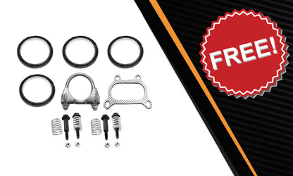 2014-2015 Civic 1.8L EPA Manifold Catalytic & Exhaust Pipes w/ Resonator