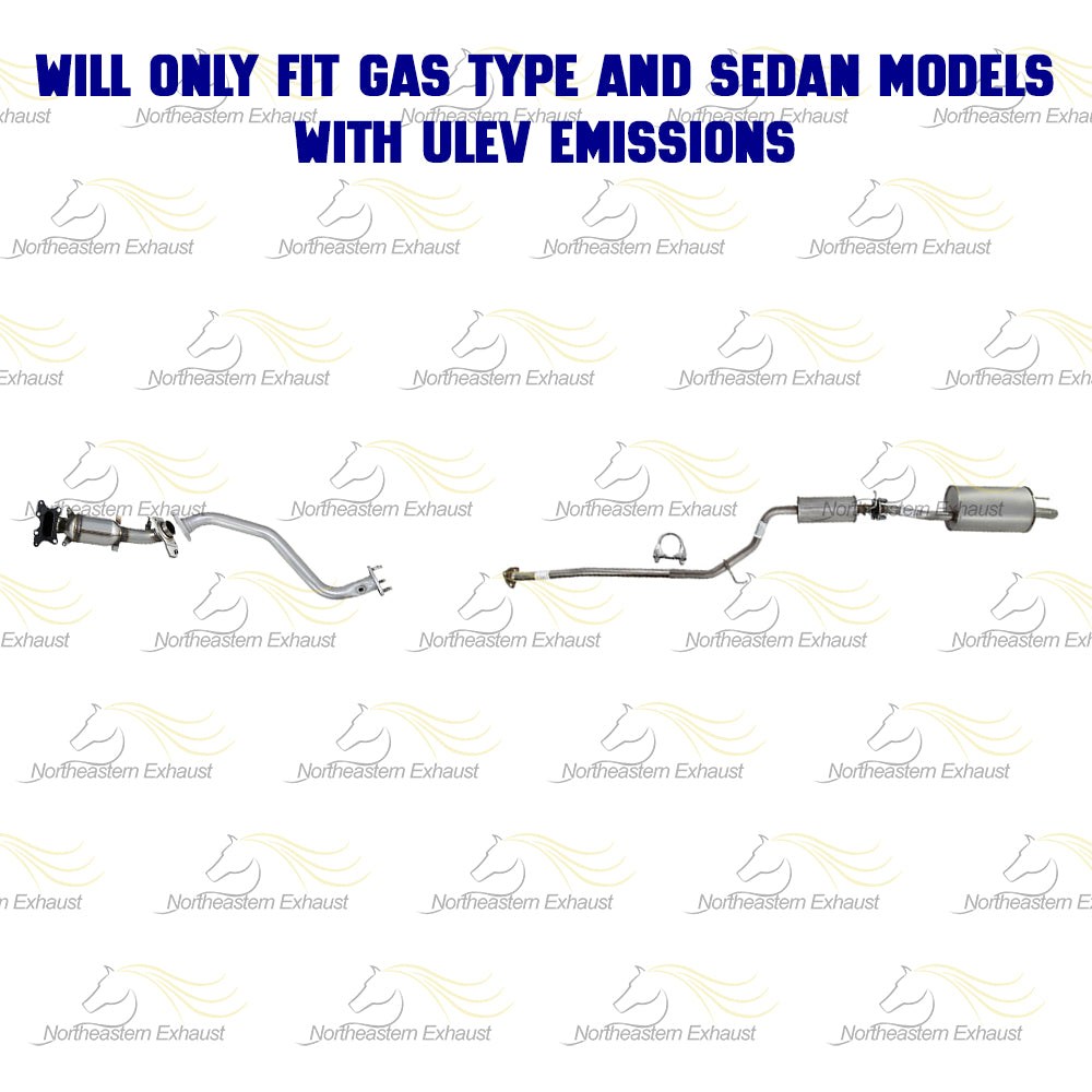 2014-15 Honda Civic 1.8L EPA Manifold Catalytic & Front Pipe Exhaust System Kit