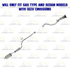 2014-15 Honda Civic 1.8L EPA Manifold Catalytic & Front Pipe Exhaust System Kit