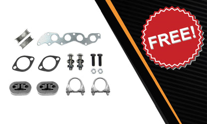 2007-2009 Ford Fusion & Mercury Milan 2.3L Manifold Converter Front Pipe & Resonator | EPA Approved