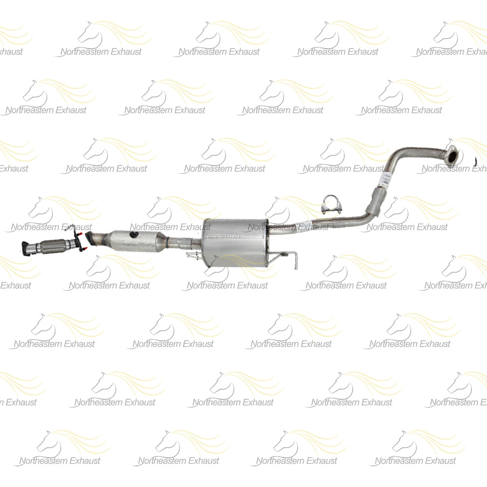 2014-2016 Kia Soul 2.0L EPA Catalytic w/ Exhaust Pipe & Muffler Assembly Kit