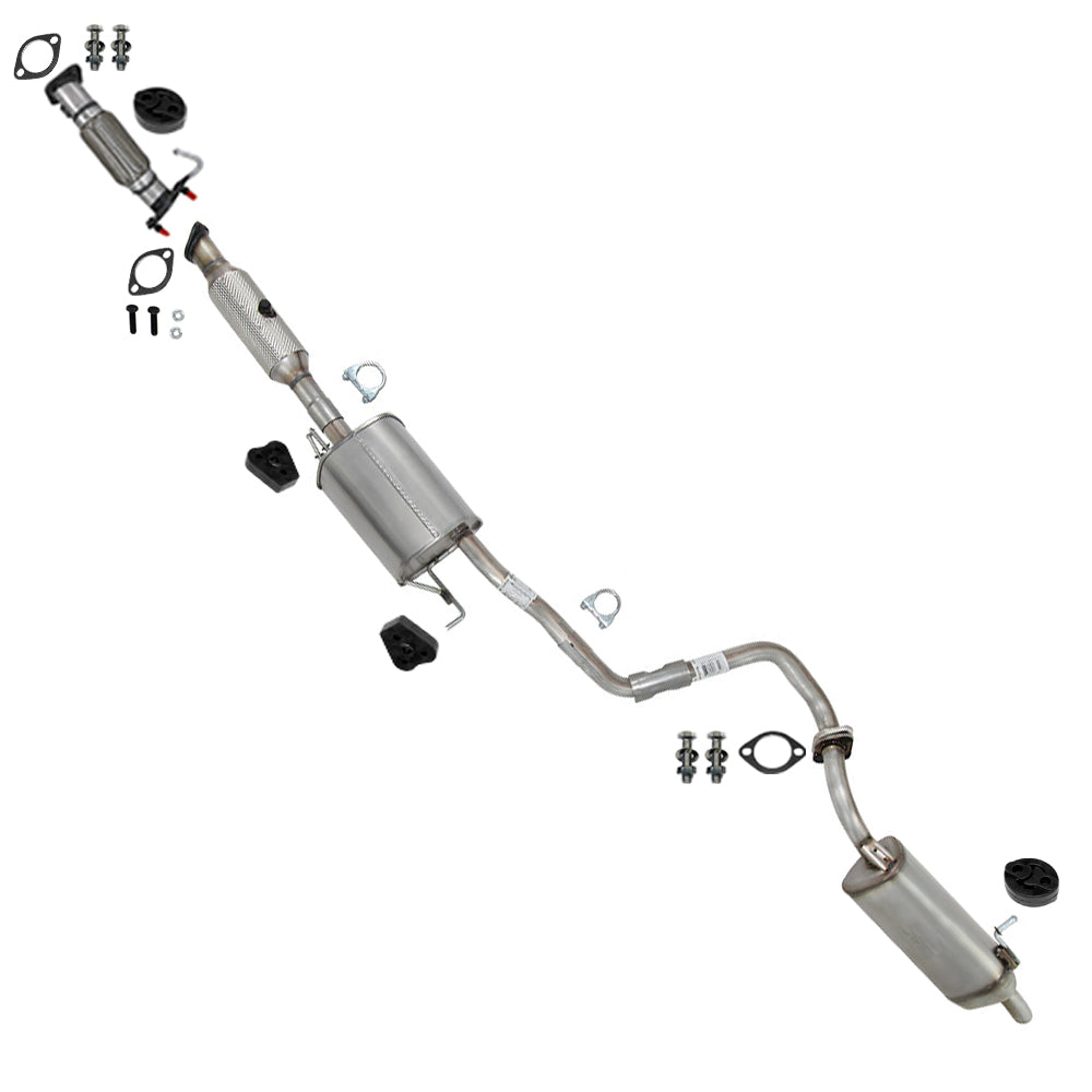 EPA Approved Complete Exhaust Kit fits: 2014-2016 Kia Soul 2.0L