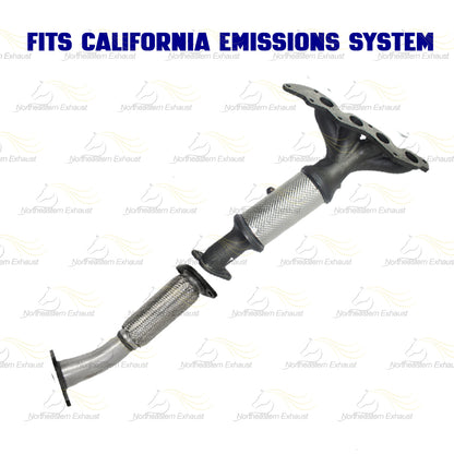 2007-2009 Ford Fusion & Mercury Milan 2.3L Manifold Converter w/ Exhaust Pipes Kit | EPA Approved