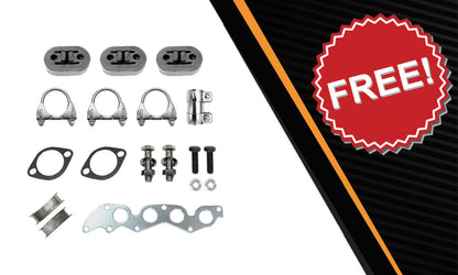 2007-2009 Ford Fusion & Mercury Milan 2.3L Manifold Converter w/ Exhaust Pipes Kit | EPA Approved