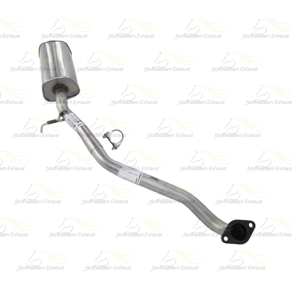 2012-2013 Kia Soul 2.0L Exhaust Resonator Pipe & Muffler Kit | Stainless Steel