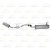 2012-2013 Kia Soul 2.0L Exhaust Resonator Pipe & Muffler Kit | Stainless Steel