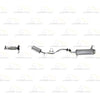 2012-2013 Kia Soul 2.0L Exhaust Front Pipe with Resonator Pipe & Muffler Kit | Stainless Steel
