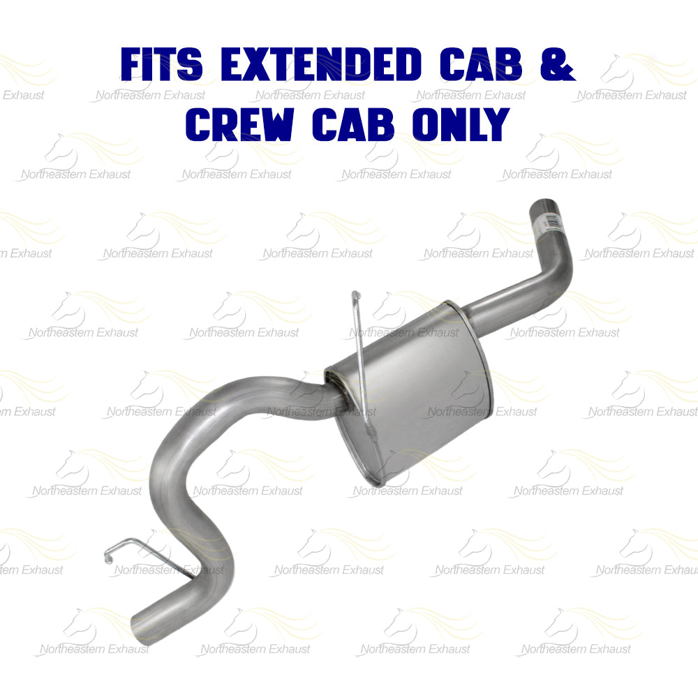 2006-2009 Mitsubishi Raider 3.7L & 4.7L Exhaust Tail Pipe | Stainless Steel