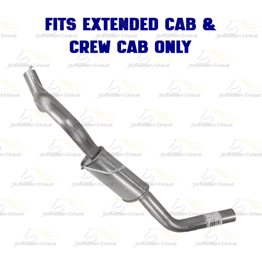 2006-2009 Mitsubishi Raider 3.7L & 4.7L Exhaust Tail Pipe | Stainless Steel