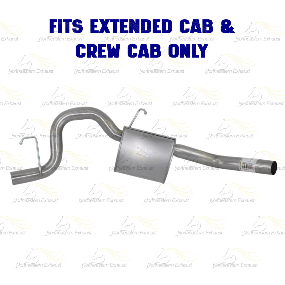 2006-2009 Mitsubishi Raider 3.7L & 4.7L Exhaust Tail Pipe | Stainless Steel