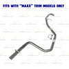 2004 Chevrolet Malibu 3.5L Front Pipe, Resonator, Intermediate Pipe, Muffler Kit | Stainless Steel