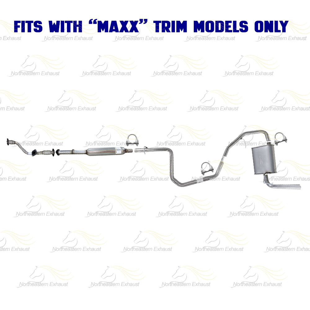 2004 Chevrolet Malibu 3.5L Front Pipe, Resonator, Intermediate Pipe, Muffler Kit | Stainless Steel