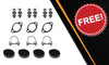 2004 Chevrolet Malibu 3.5L Front Pipe, Resonator, Intermediate Pipe, Muffler Kit | Stainless Steel