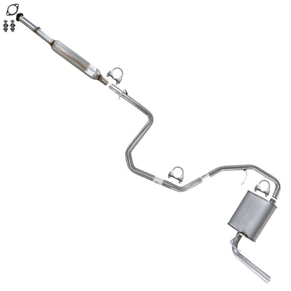 Stainless Steel Resonator Intermediate Pipe Muffler fits: 2004-2006 Malibu 3.5L