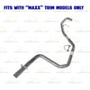 Stainless Steel Resonator Intermediate Pipe Muffler fits: 2004-2006 Malibu 3.5L
