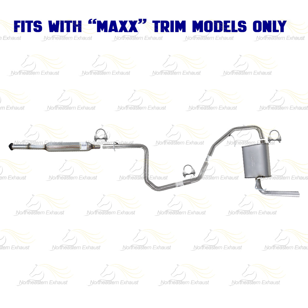 Stainless Steel Resonator Intermediate Pipe Muffler fits: 2004-2006 Malibu 3.5L