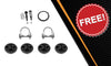 2005-2012 Toyota Tacoma 4.0L 128" WB Exhaust Pipe w/ Muffler Kit | Stainless Steel