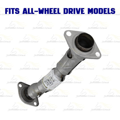 2014-2019 Mitsubishi Outlander 2.4L Exhaust Front Pipe AWD | Stainless Steel
